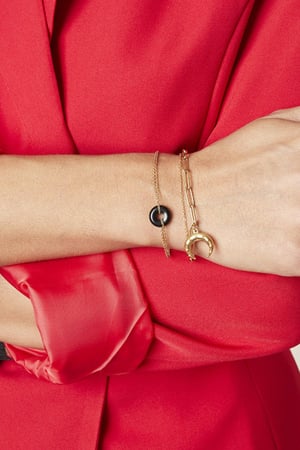 Armband Hooped Rood Stainless Steel h5 Afbeelding3